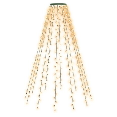 Kerstboomverlichting met 180 LED's net 180 cm 4