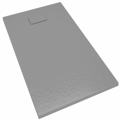 Douchebak 120x70 cm SMC grijs 5