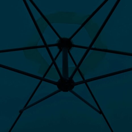 Zweefparasol 3 m blauw 3