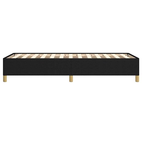 Bedframe zonder matras 100x200 cm stof zwart 6