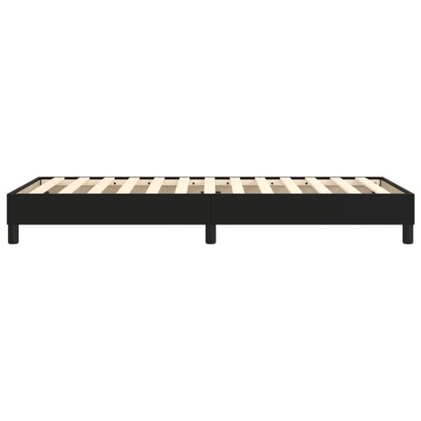 Boxspring bed kunstleer zwart 90x200 cm 6