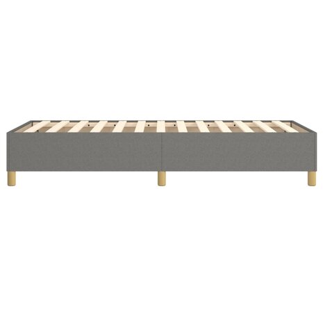 Boxspring bed 90x190 cm stof donkergrijs 6