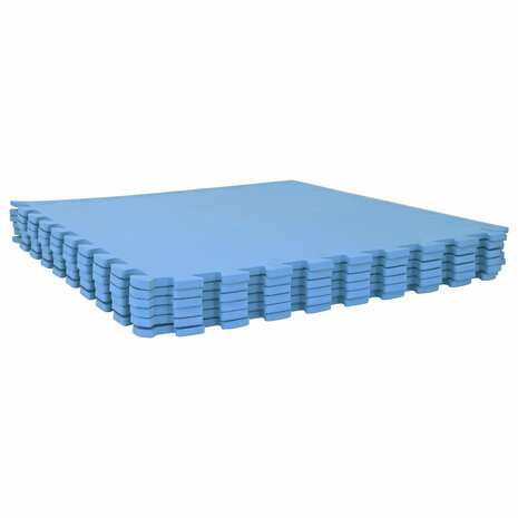Vloermatten 50 st Blauw 18 m&sup2; EVA Schuim 4