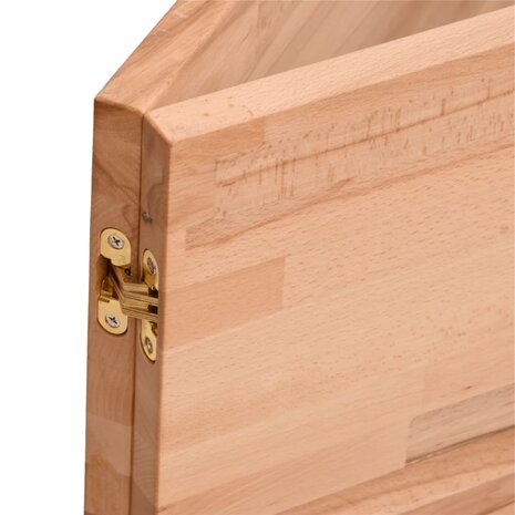 Werkbank 180x55x81,5 cm massief beukenhout en metaal 7