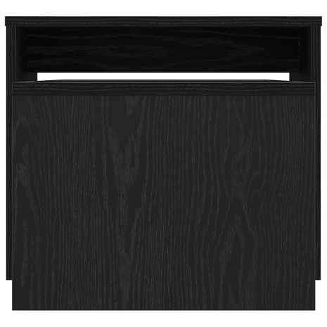 Nesttafels Zwart Eiken 100 x 48 x 40 cm Bewerkt hout 6