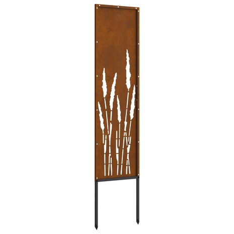 Privacyscherm Fretwerk Roestig 32 x 140 cm weervast staal 9