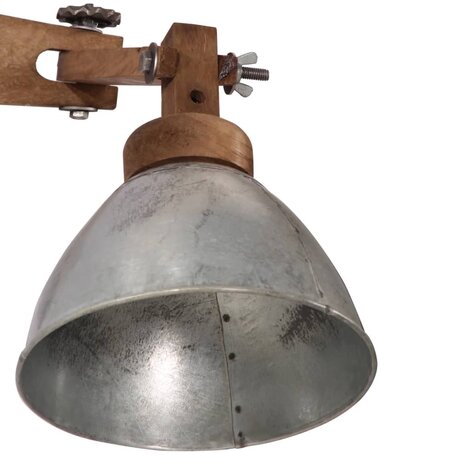 Wandlamp 25 W E27 vintage zilverkleurig 6