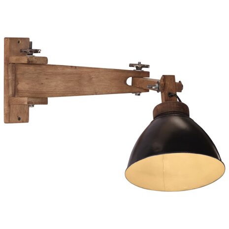 Wandlamp 25 W E27 zwart 1