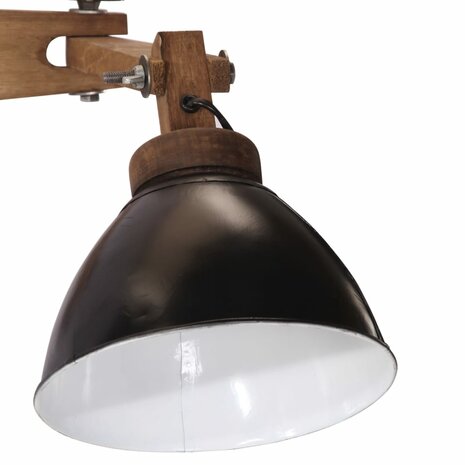 Wandlamp 25 W E27 zwart 6