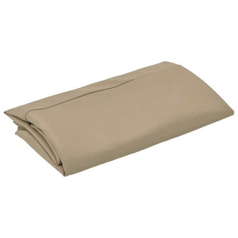 Vervangingsdoek voor tuinparasol taupe 350 cm 3