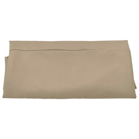 Vervangingsdoek voor tuinparasol taupe 350 cm 6