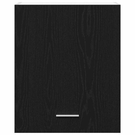 Hangkast Zwart Eiken 50 x 31 x 60 cm Bewerkt hout 7