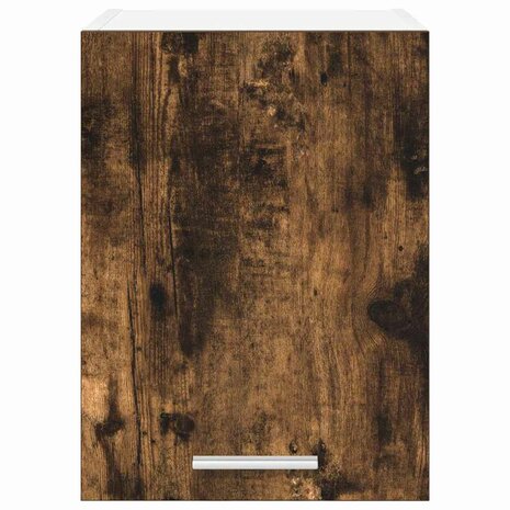 Hangkast Gerookte Eik en Wit 30 x 31 x 40 cm Bewerkt hout 6