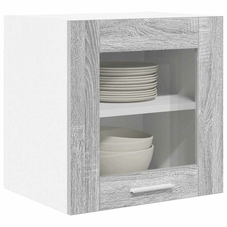 Hangkast Grijs Sonoma 40 x 31 x 40 cm Bewerkt hout 3