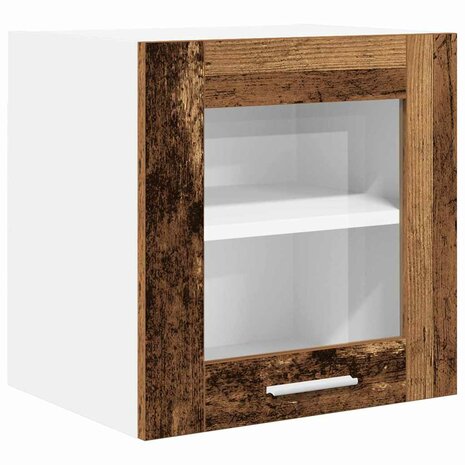 Hangkast Oudhout 40 x 31 x 40 cm Bewerkt hout 2