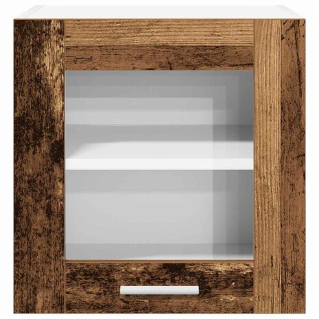 Hangkast Oudhout 40 x 31 x 40 cm Bewerkt hout 6