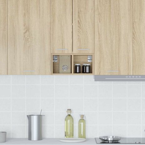 Hangkast Sonoma Eiken 20 x 29,5 x 40 cm Bewerkt hout 4