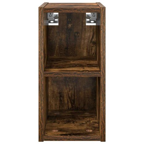 Hangkast Gerookt eiken 20 x 29,5 x 40 cm Bewerkt hout 5