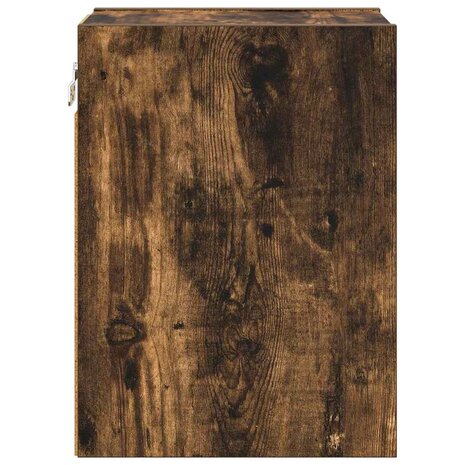 Hangkast Gerookt eiken 20 x 29,5 x 40 cm Bewerkt hout 6