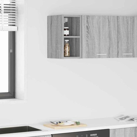 Hangkast Grijs Sonoma 20 x 29,5 x 40 cm Bewerkt hout 1