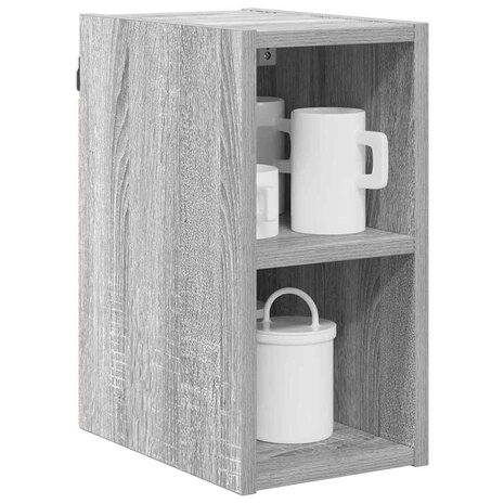 Hangkast Grijs Sonoma 20 x 29,5 x 40 cm Bewerkt hout 3