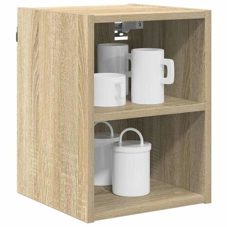 Hangkast Sonoma Eiken 30 x 29,5 x 40 cm Bewerkt hout 3