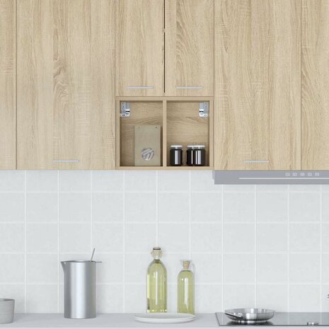Hangkast Sonoma Eiken 30 x 29,5 x 40 cm Bewerkt hout 4