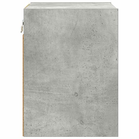 Hangkast Beton Grijs 30 x 29,5 x 40 cm Bewerkt hout 6