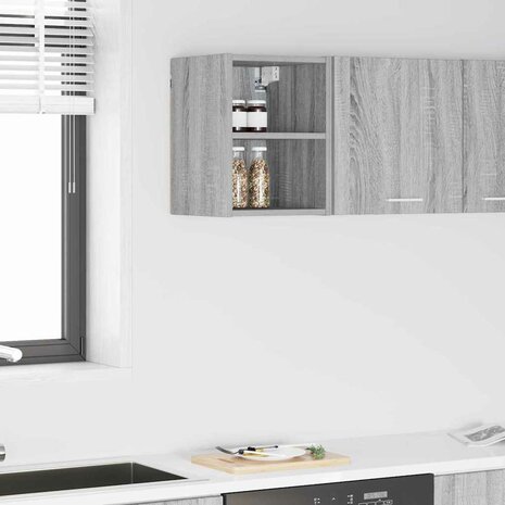 Hangkast Grijs Sonoma 30 x 29,5 x 40 cm Bewerkt hout 1