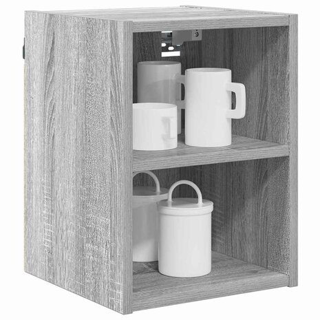 Hangkast Grijs Sonoma 30 x 29,5 x 40 cm Bewerkt hout 3