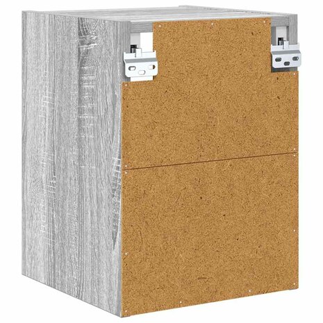 Hangkast Grijs Sonoma 30 x 29,5 x 40 cm Bewerkt hout 7
