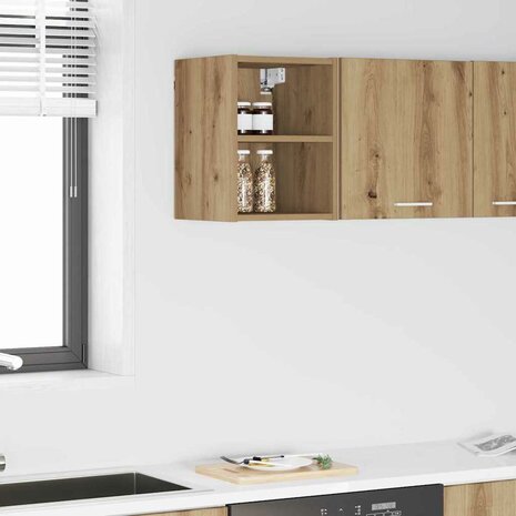 Hangkast Artisan Eiken 30 x 29,5 x 40 cm Bewerkt hout 1