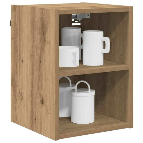 Hangkast Artisan Eiken 30 x 29,5 x 40 cm Bewerkt hout 3