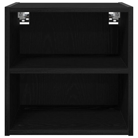 Hangkast Zwart Eiken 40 x 29,5 x 40 cm Bewerkt hout 5