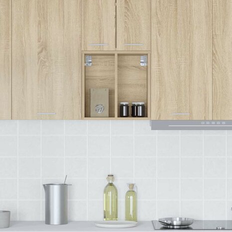 Hangkast Sonoma Eiken 40 x 29,5 x 40 cm Bewerkt hout 4