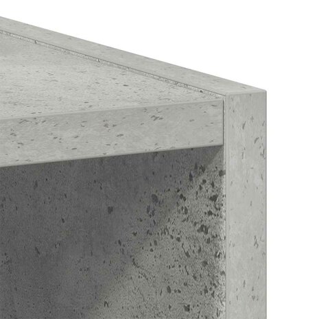 Hangkast Beton Grijs 40 x 29,5 x 40 cm Bewerkt hout 8
