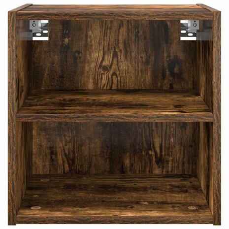 Hangkast Gerookt eiken 40 x 29,5 x 40 cm Bewerkt hout 5