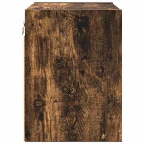 Hangkast Gerookt eiken 40 x 29,5 x 40 cm Bewerkt hout 6