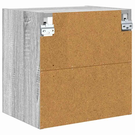 Hangkast Grijs Sonoma 40 x 29,5 x 40 cm Bewerkt hout 7