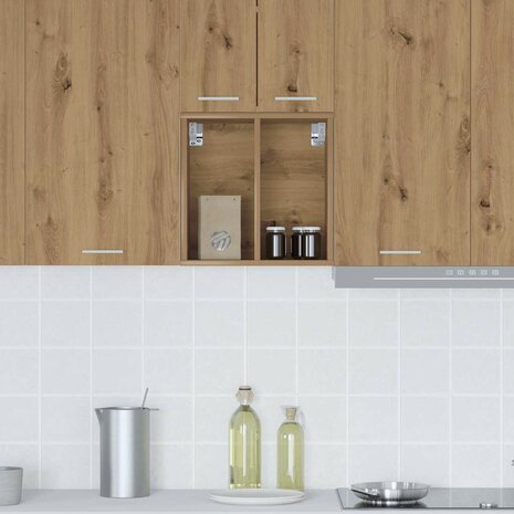 Hangkast Artisan Eiken 40 x 29,5 x 40 cm Bewerkt hout 4