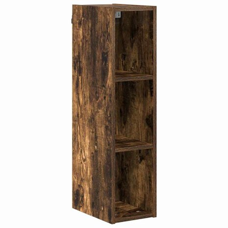 Hangkast Gerookt eiken 20 x 29,5 x 80 cm Bewerkt hout 2