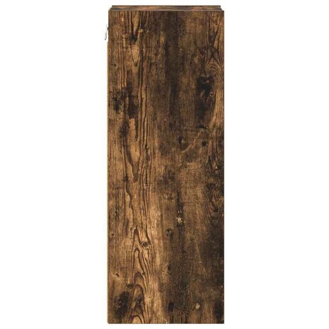 Hangkast Gerookt eiken 20 x 29,5 x 80 cm Bewerkt hout 6