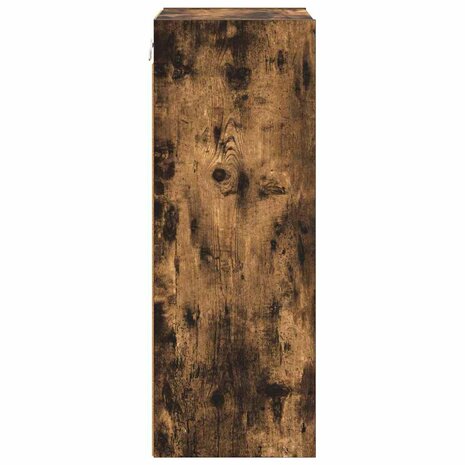 Hangkast Gerookt eiken 40 x 29,5 x 80 cm Bewerkt hout 6