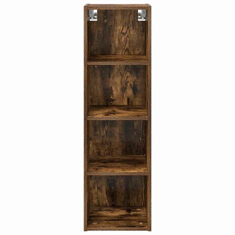 Hangkast Gerookt eiken 30 x 29,5 x 100 cm Bewerkt hout 5