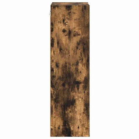 Hangkast Gerookt eiken 30 x 29,5 x 100 cm Bewerkt hout 6