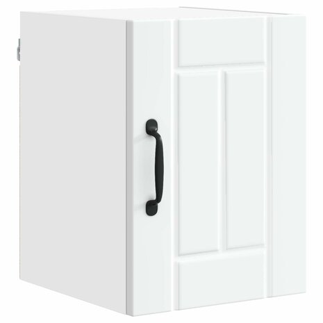 Wandkast LUCCA Wit 30 x 31 x 40 cm Bewerkt hout 2