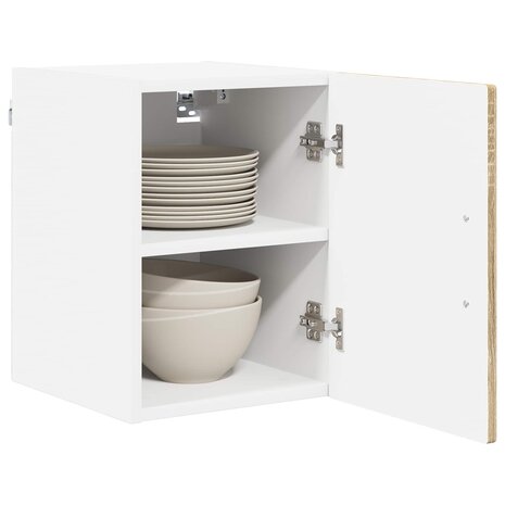 Wandkast PORTO Sonoma Eiken 30 x 31 x 40 cm Bewerkt hout 3