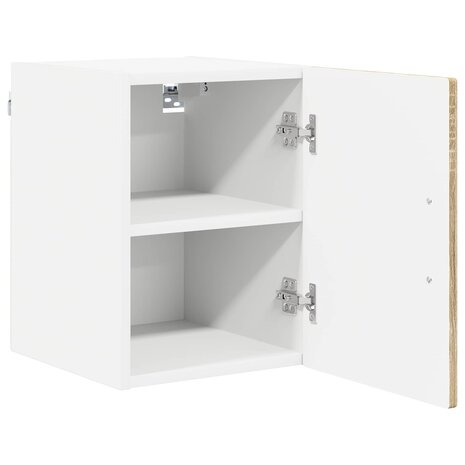 Wandkast PORTO Sonoma Eiken 30 x 31 x 40 cm Bewerkt hout 5