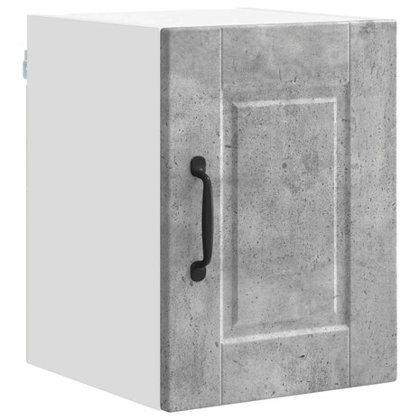 Wandkast PORTO Beton Grijs 30 x 31 x 40 cm Bewerkt hout 2