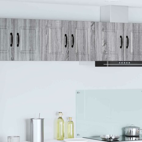 Wandkast PORTO Grijs Sonoma 30 x 31 x 40 cm Bewerkt hout 1
